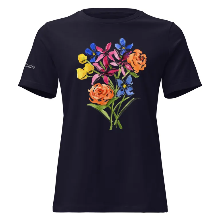 Flowers Relaxed T-Shirt